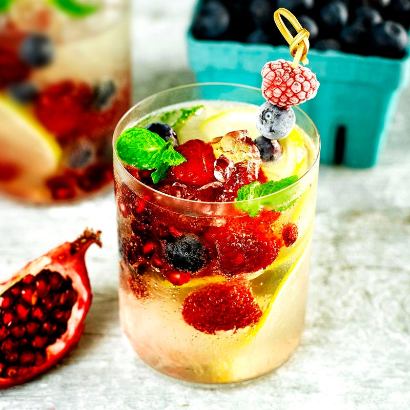 Photo of Chunky berry and ginger cooler by WW