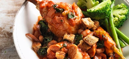 Chicken cassoulet
