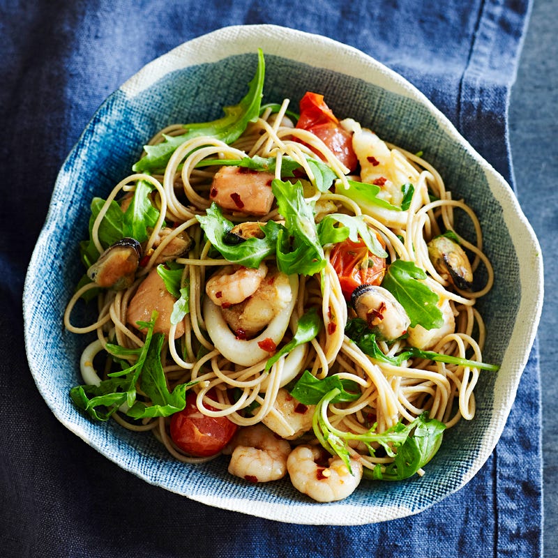 Photo of Chilli seafood pasta by WW