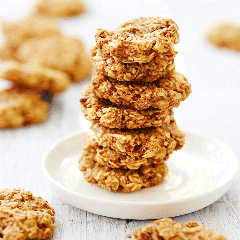 Banana oat cookies