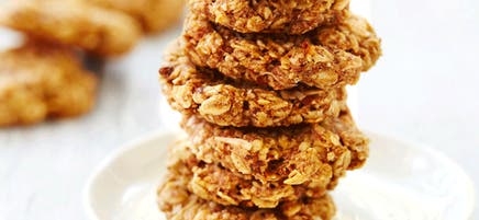 Banana oat cookies