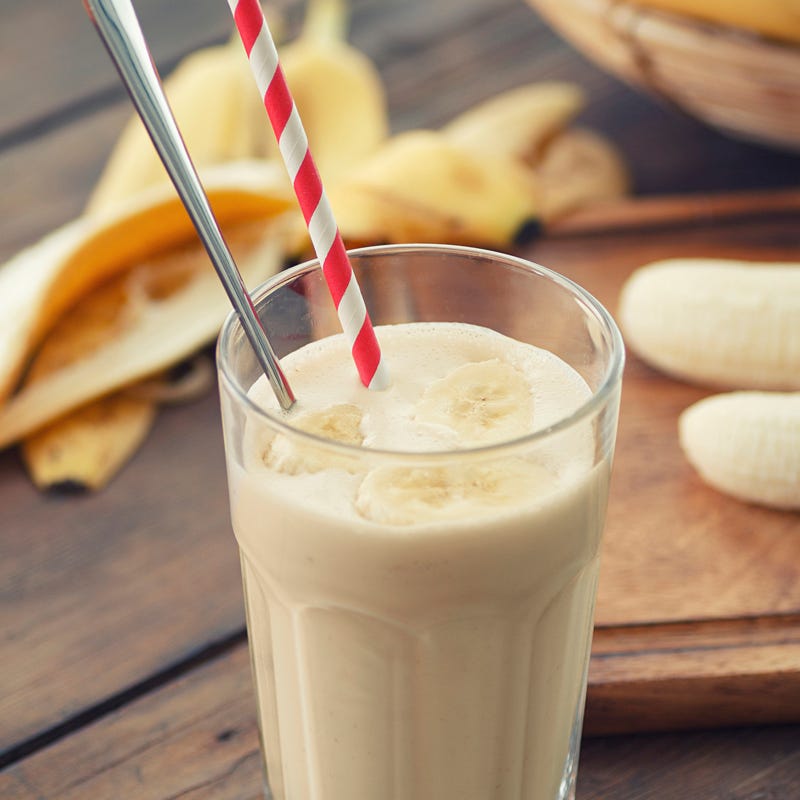 Photo of Banana bread and smoothie by WW