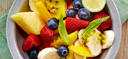 Beautiful fruit salad