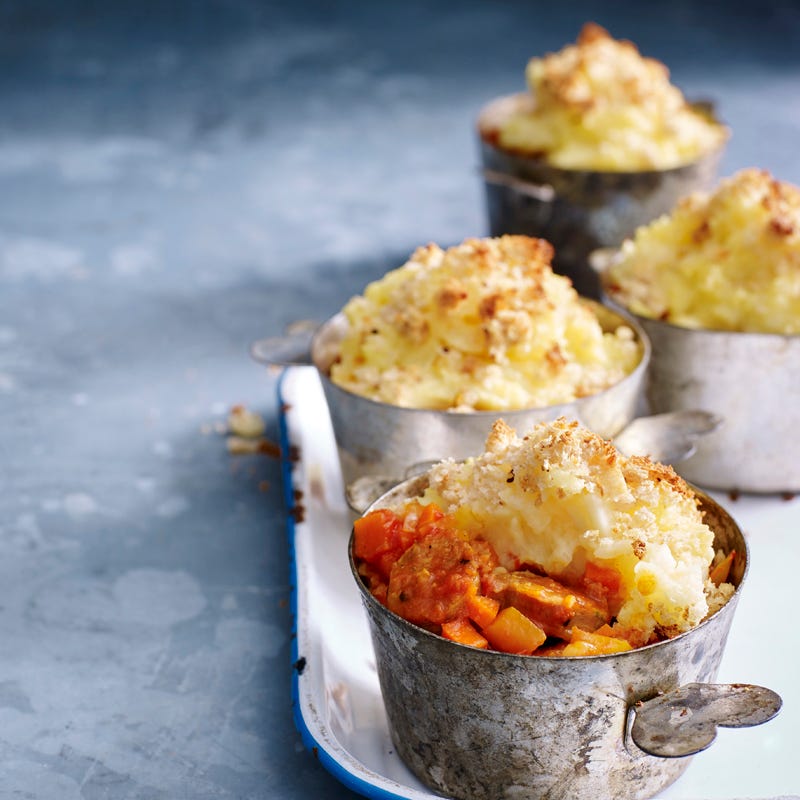 Photo of Curried sausage and potato pies by WW