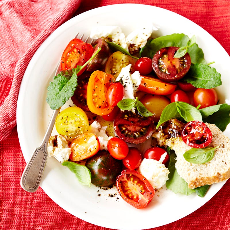 Photo of Heirloom tomato caprese salad by WW