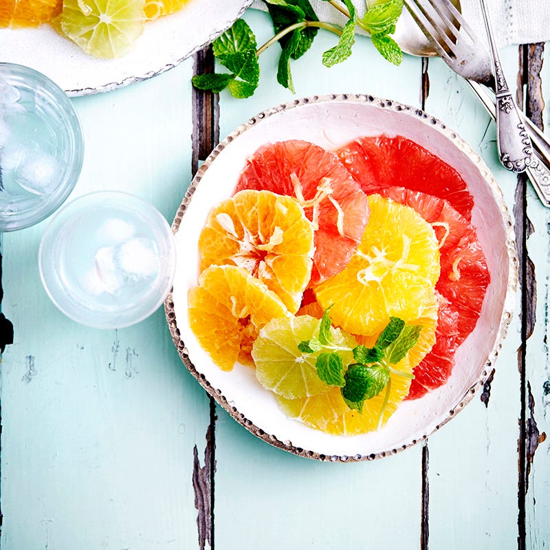 Photo of Citrus fruit salad with ginger and honey syrup by WW