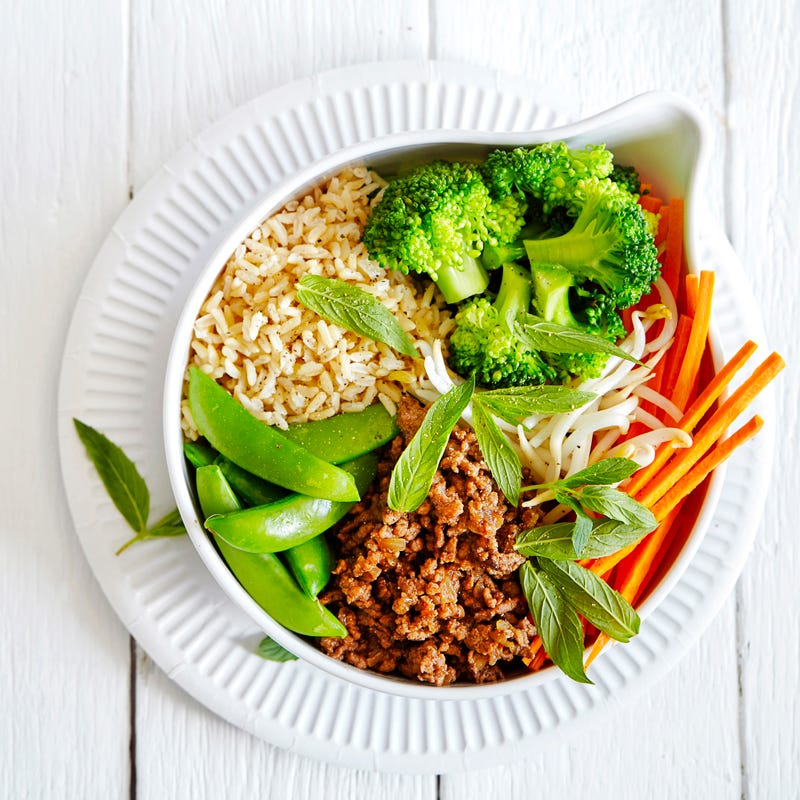 Photo of Beef and black bean rice bowl by WW