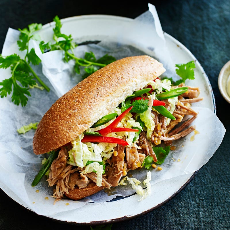 Photo of Lemongrass pulled pork rolls by WW