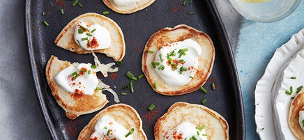 Sauerkraut pikelets