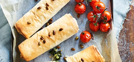 Green veggie rolls