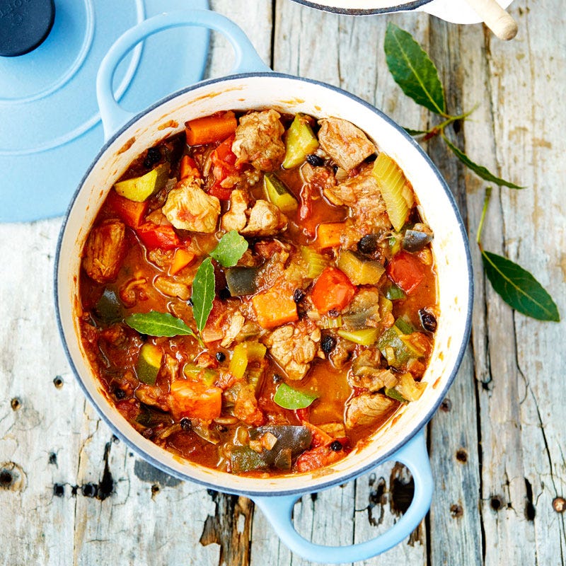 Photo of Pork and ratatouille ragu by WW