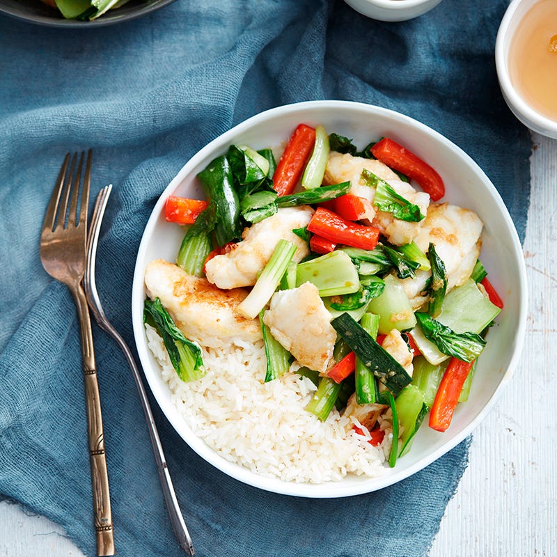 Photo of Stir-fried fish with ginger and shallots by WW