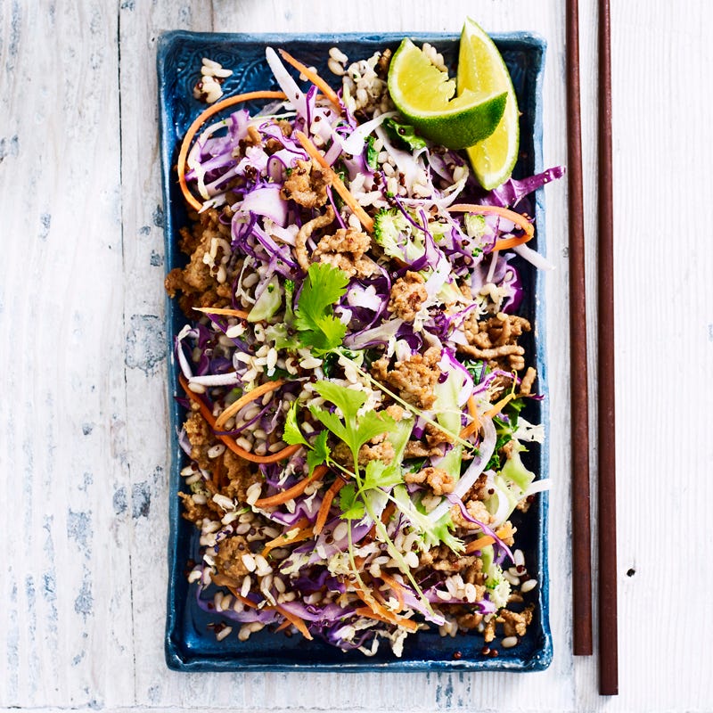 Photo of Spicy pork and quinoa stir fry by WW