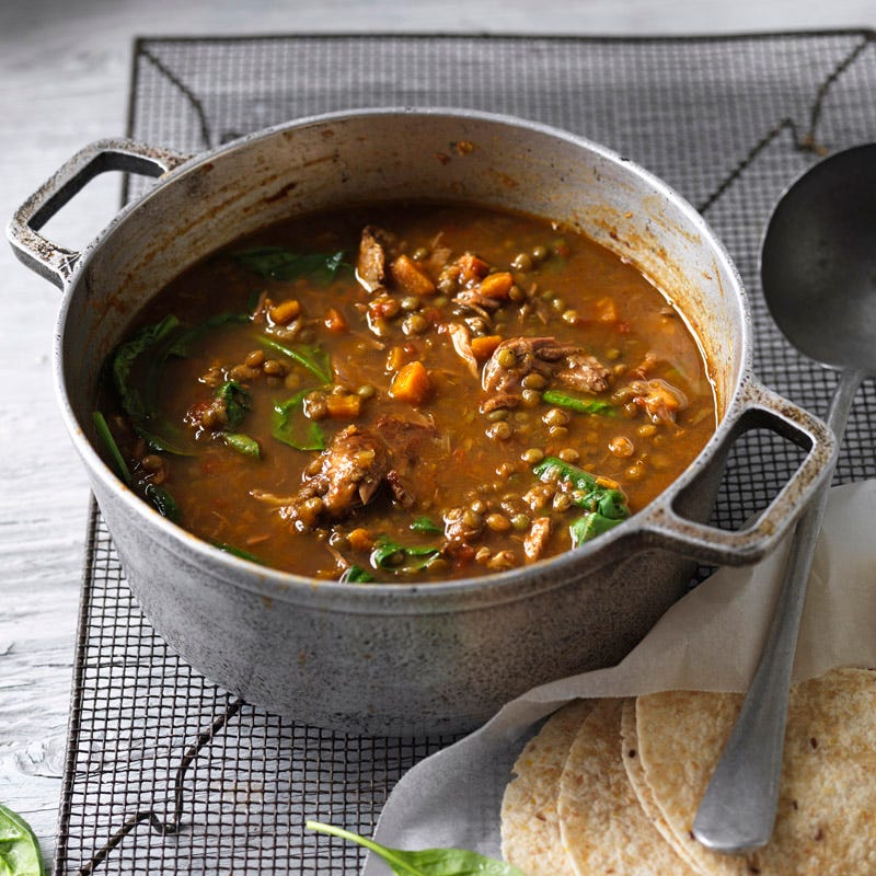 Photo of Curried lamb shank soup by WW