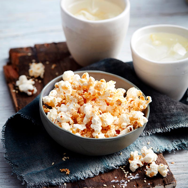Photo of Salt, vinegar and sesame popcorn by WW