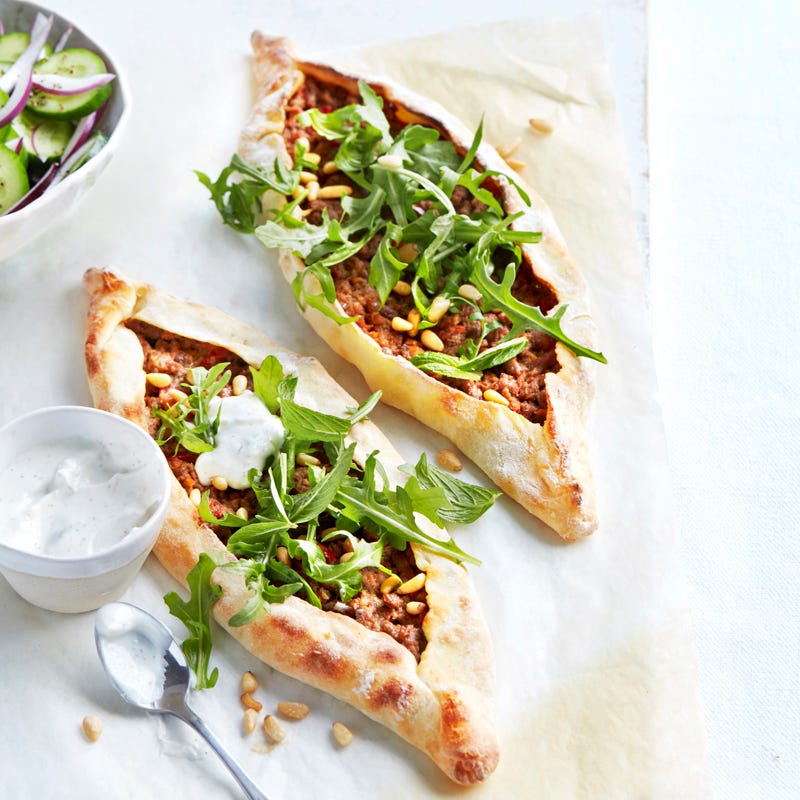 Photo of Turkish-style spiced lamb pide by WW