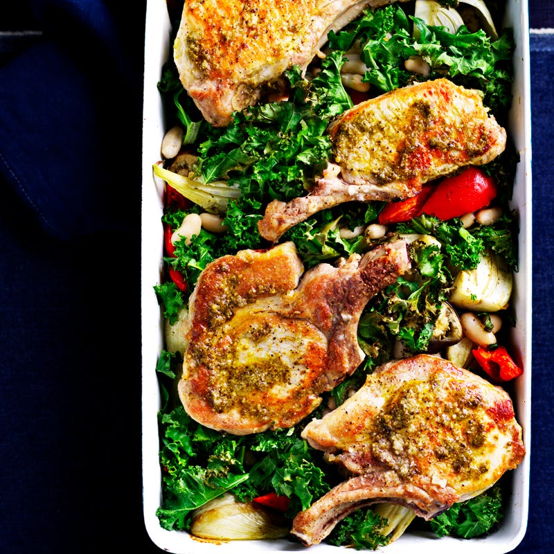 Photo of Italian pork tray bake by WW