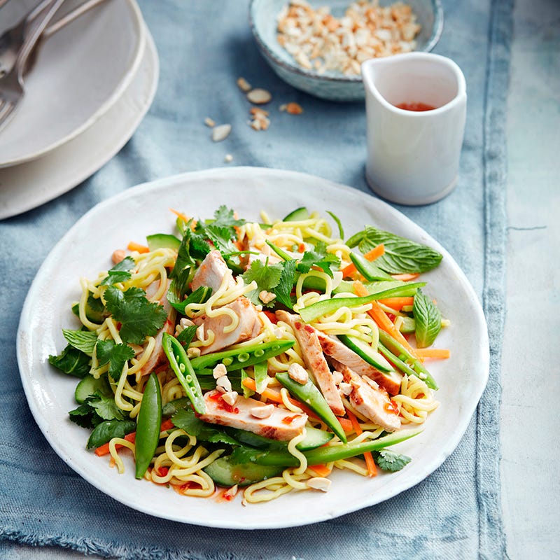 Photo of Warm pork and noodle salad by WW