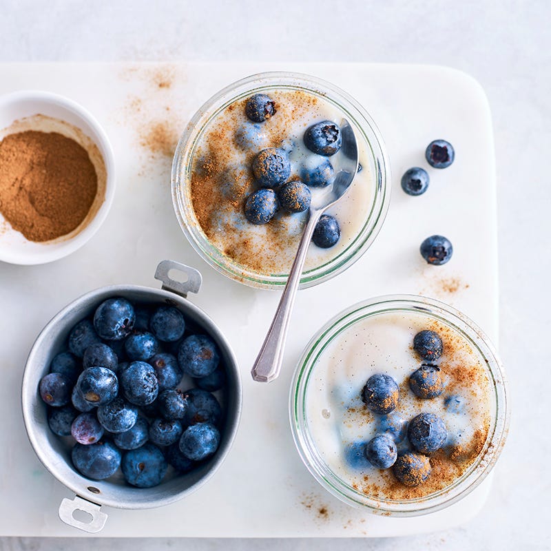 Photo of Vanilla and blueberry custard by WW