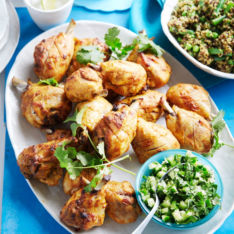 Photo of Chicken tikka with turmeric quinoa and cucumber sambal by WW