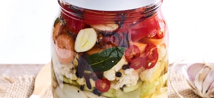 Italian pickled vegetables