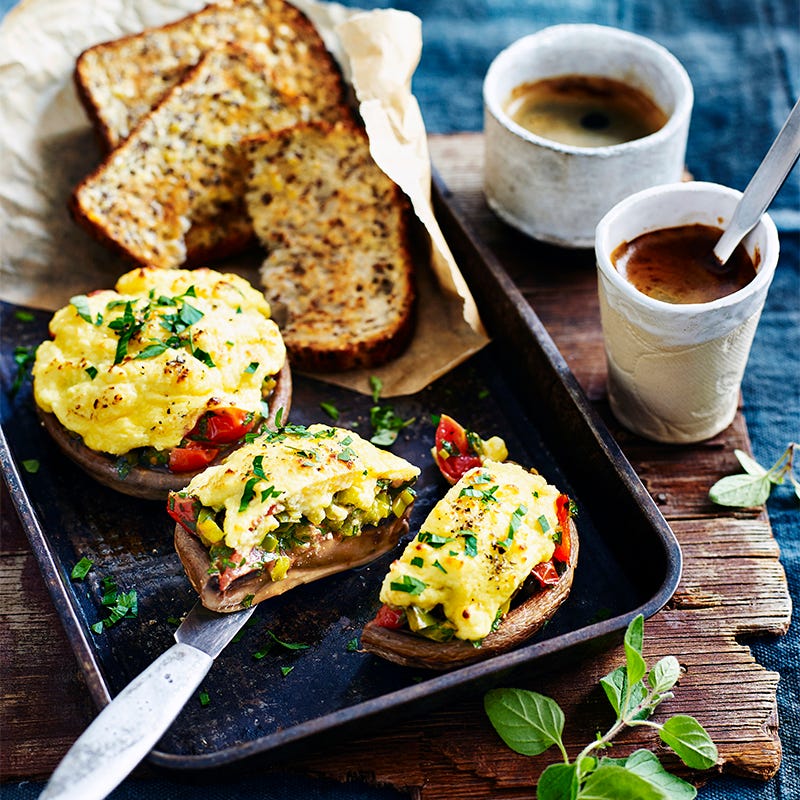 Photo of Souffle-topped stuffed mushrooms by WW
