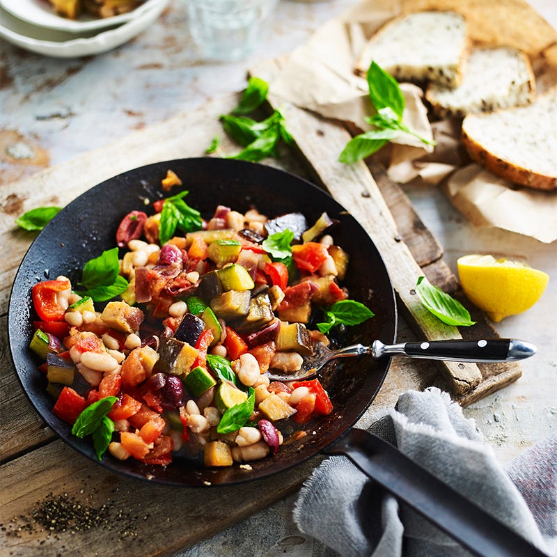Photo of Pan ratatouille with beans by WW