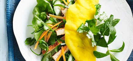 Vietnamese-style pancakes