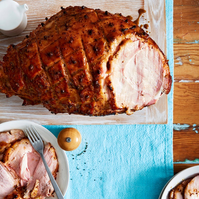 Photo of Stout and mustard glazed ham by WW