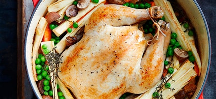 French-style one-pot chicken