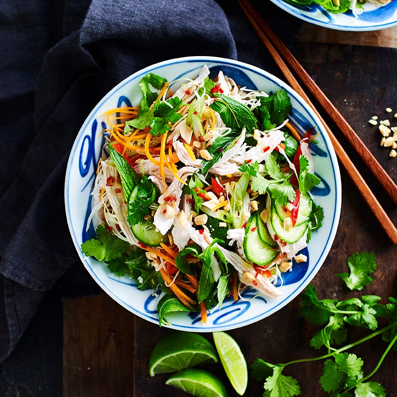 Photo of Vietnamese-style chicken and cabbage salad by WW