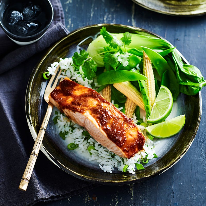 Photo of Miso-glazed salmon by WW