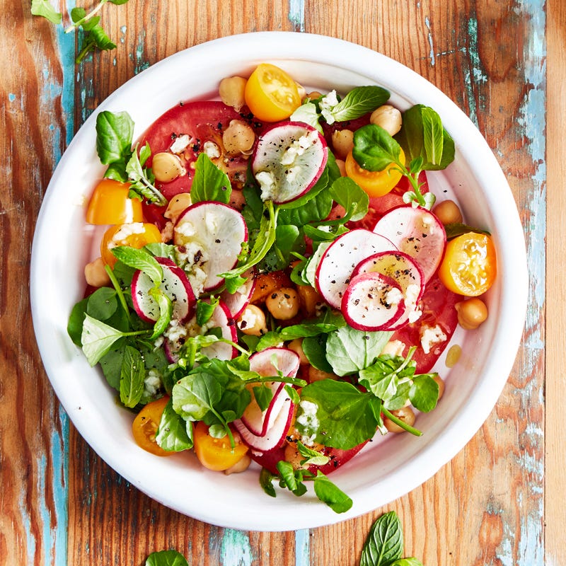 Photo of Tomato and chickpea salad by WW