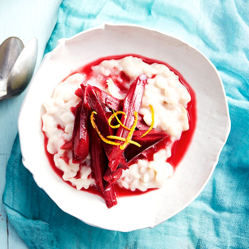 Photo of Baked rice pudding with rhubarb by WW