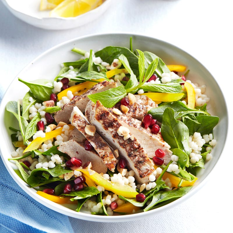 Photo of Pork hazelnut and couscous salad by WW