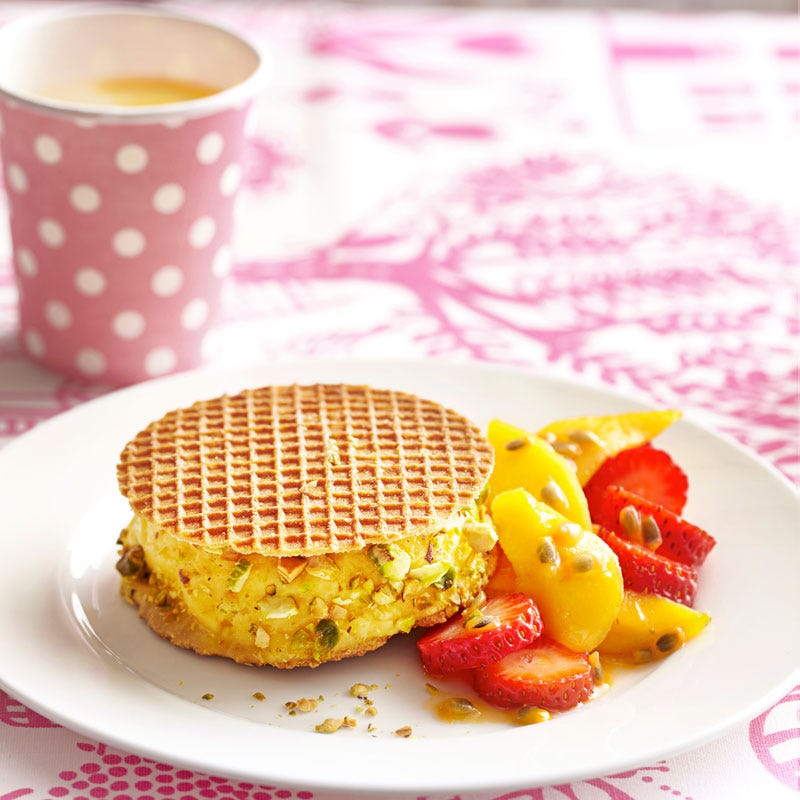 Photo of Mango sorbet sandwiches by WW