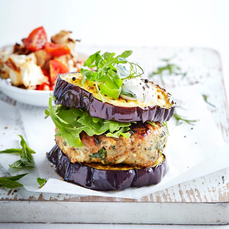 Photo of Lamb, spinach and feta burgers by WW