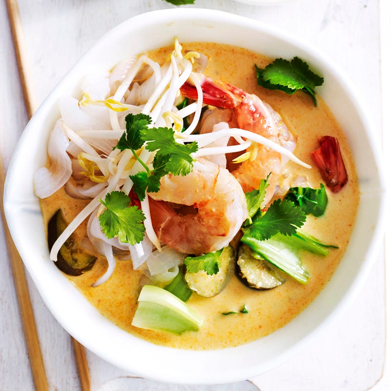 Photo of Prawn laksa with eggplant by WW