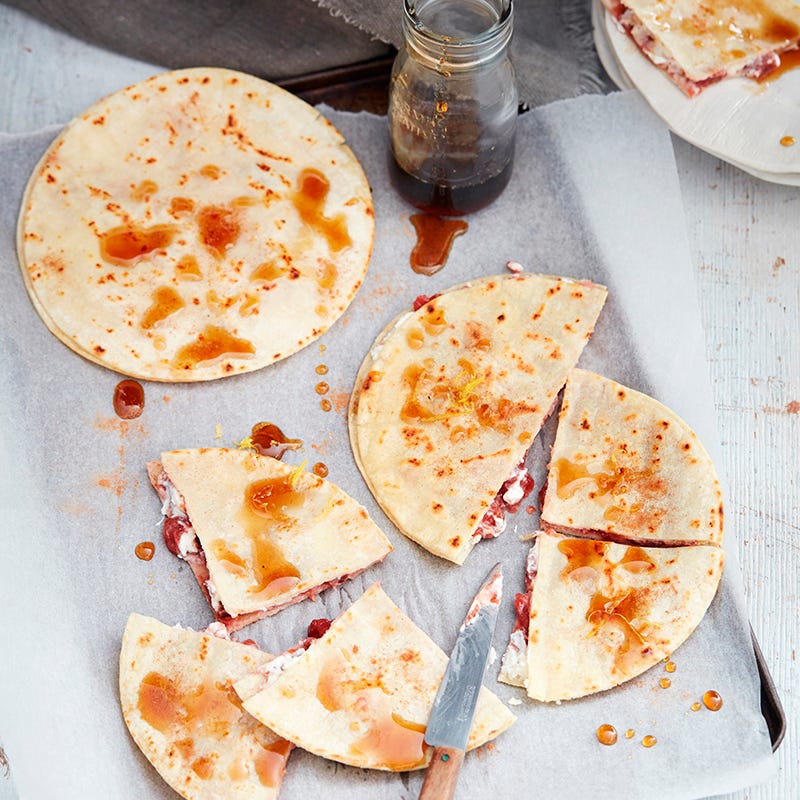Photo of Spiced plum quesadillas by WW