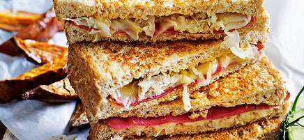 Reuben sandwiches