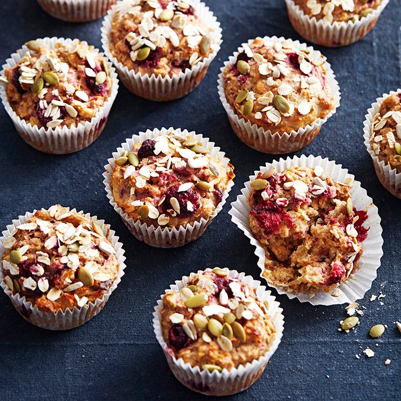 Photo of Apple and raspberry muffins by WW