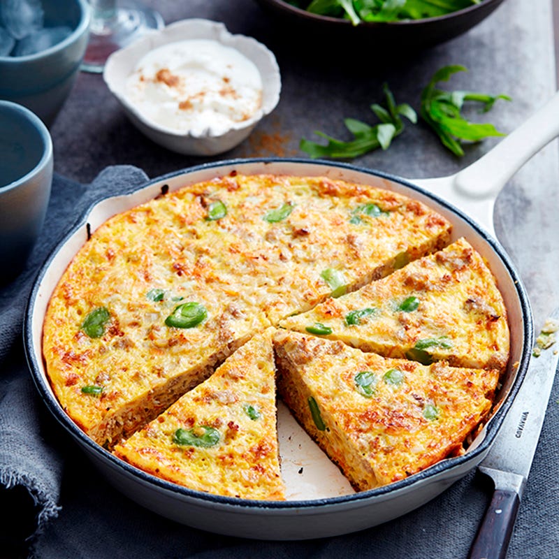 Photo of Turkey rice frittata by WW