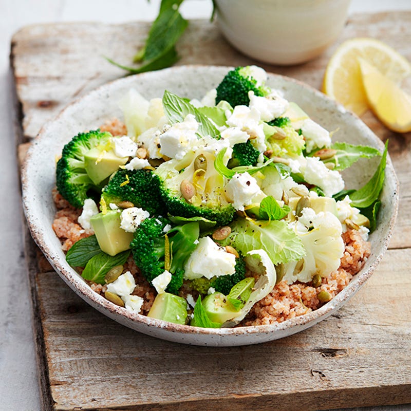 Photo of Broccoli, cauliflower and burghul salad by WW