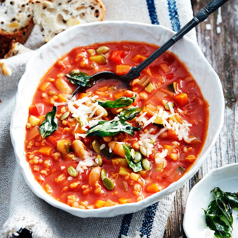 Photo of Italian-style vegetable soup by WW