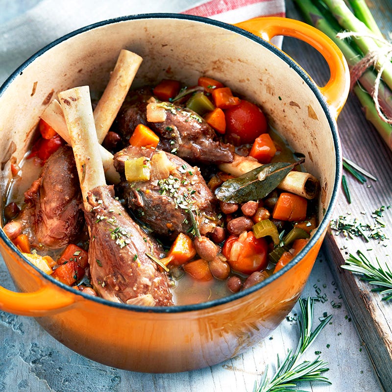 Photo of Braised lamb shanks with borlotti beans by WW