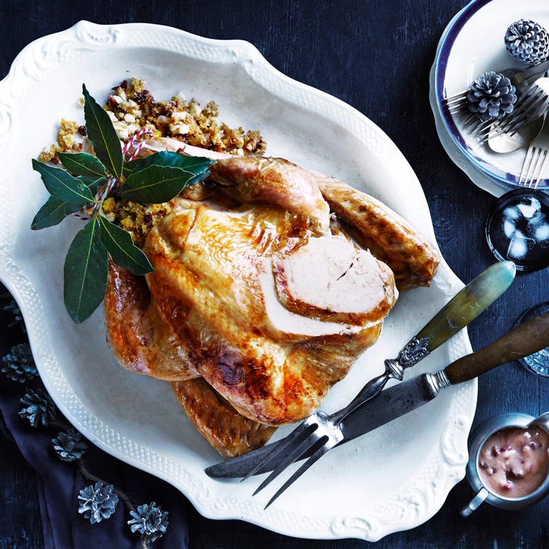 Photo of Roast turkey with maple and orange glaze by WW