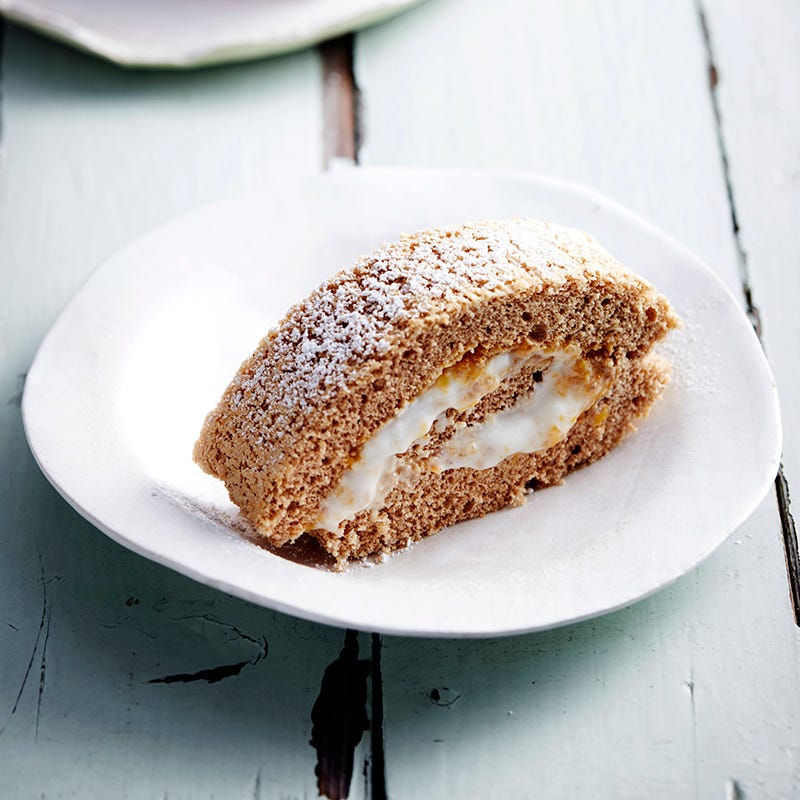 Photo of Gluten-free ginger and apricot sponge roll by WW