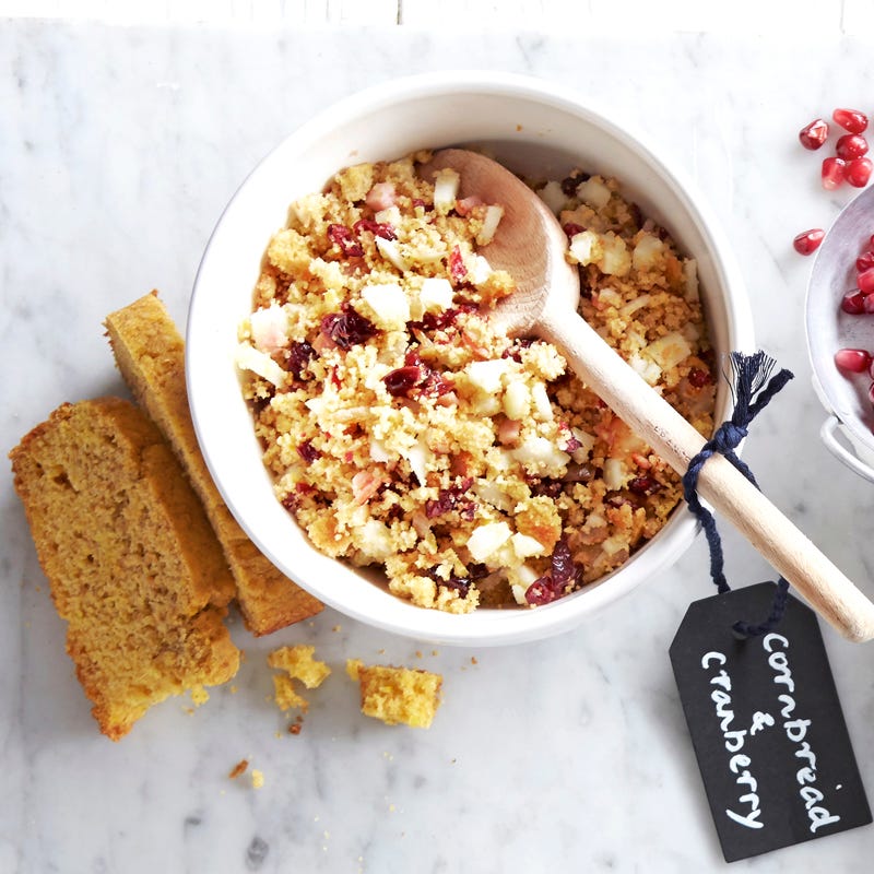 Photo of Cornbread and cranberry stuffing by WW