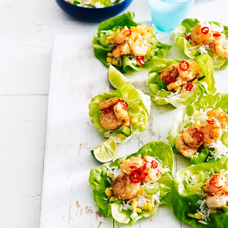Photo of Piri piri prawn parcels by WW
