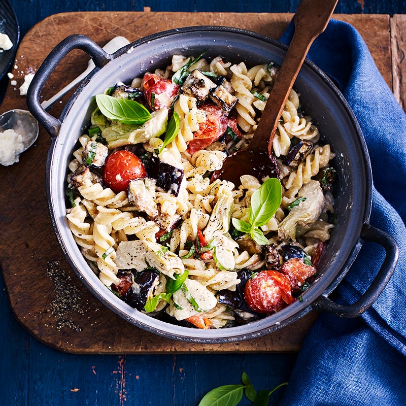 Photo of Artichoke and eggplant fusilli by WW